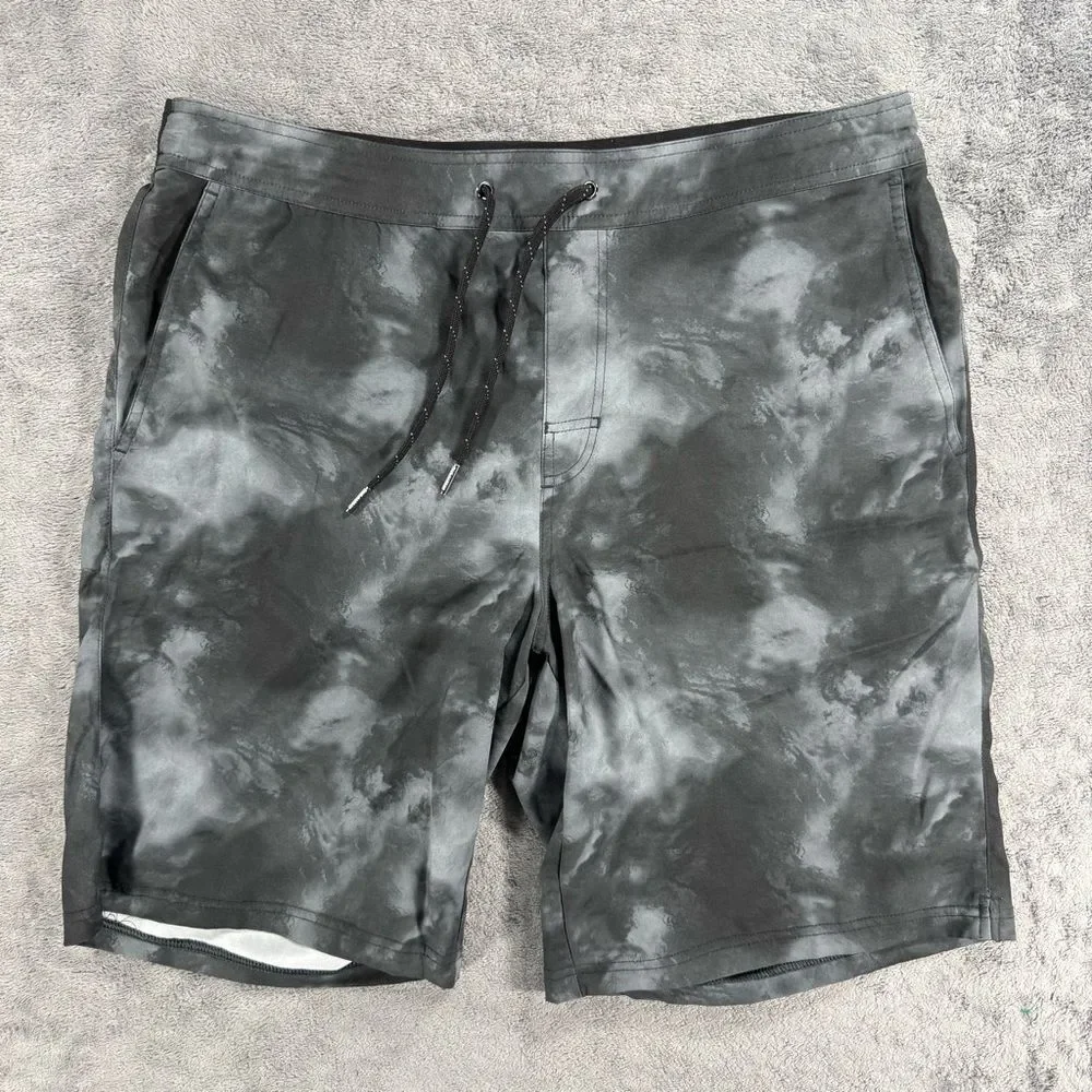Fair Harbor‎ Men’s Ozone Board Short Tie Dye Compression Liner Swim Vacation